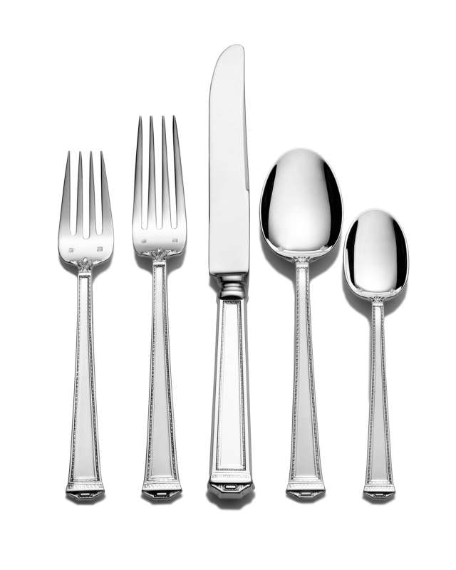 Pantheon 46-Piece Dinner Flatware Set